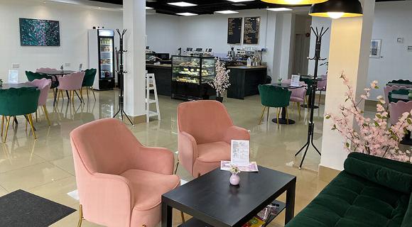 Coffee shop interior